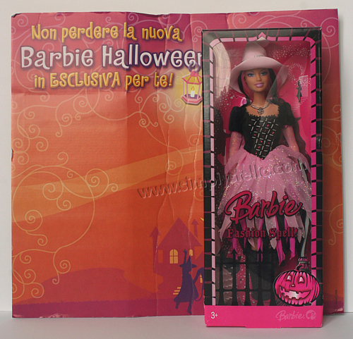 2008 Halloween Barbie, Package