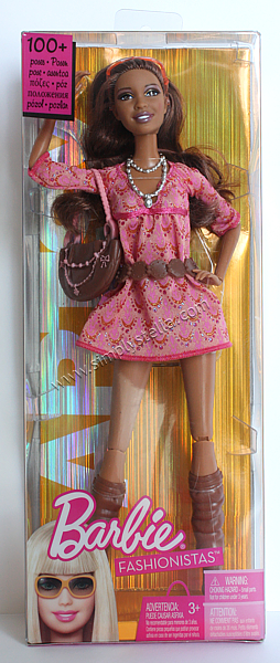 Barbie Fashionistas Box - Front