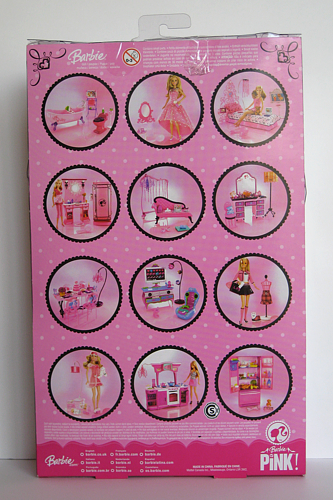 Barbie Pink Box - Back