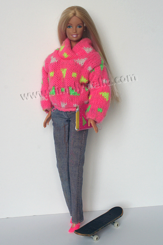 Jewel Girl Barbie as.. One of the Breakfast Club