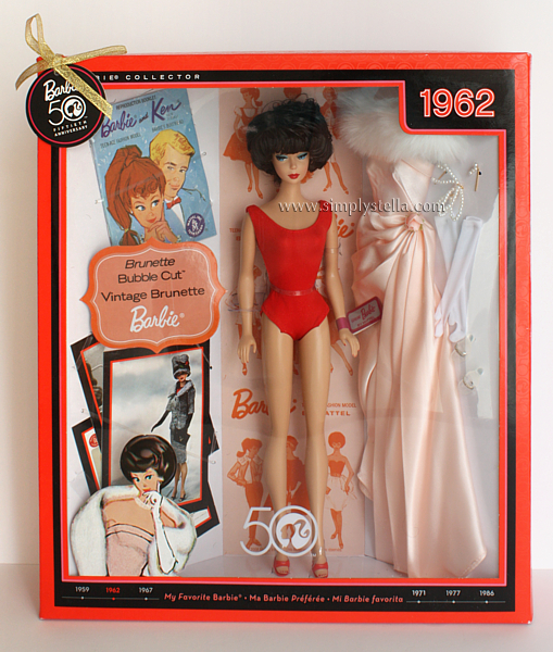 Repro Bubble Cut Barbie - Box, Front