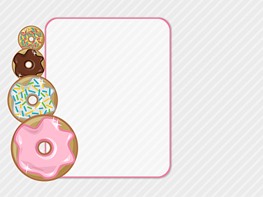 Pastel Donuts - Pink