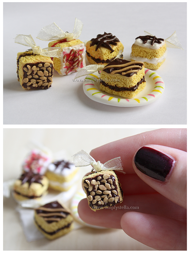 Cake Squares charms